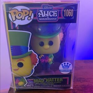 Funko Exclusive Mad Hatter Figure with Green and Yellow